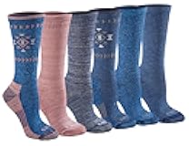 Women's Dri-Tech Moisture Control Crew Socks (6 & 12 Pairs)