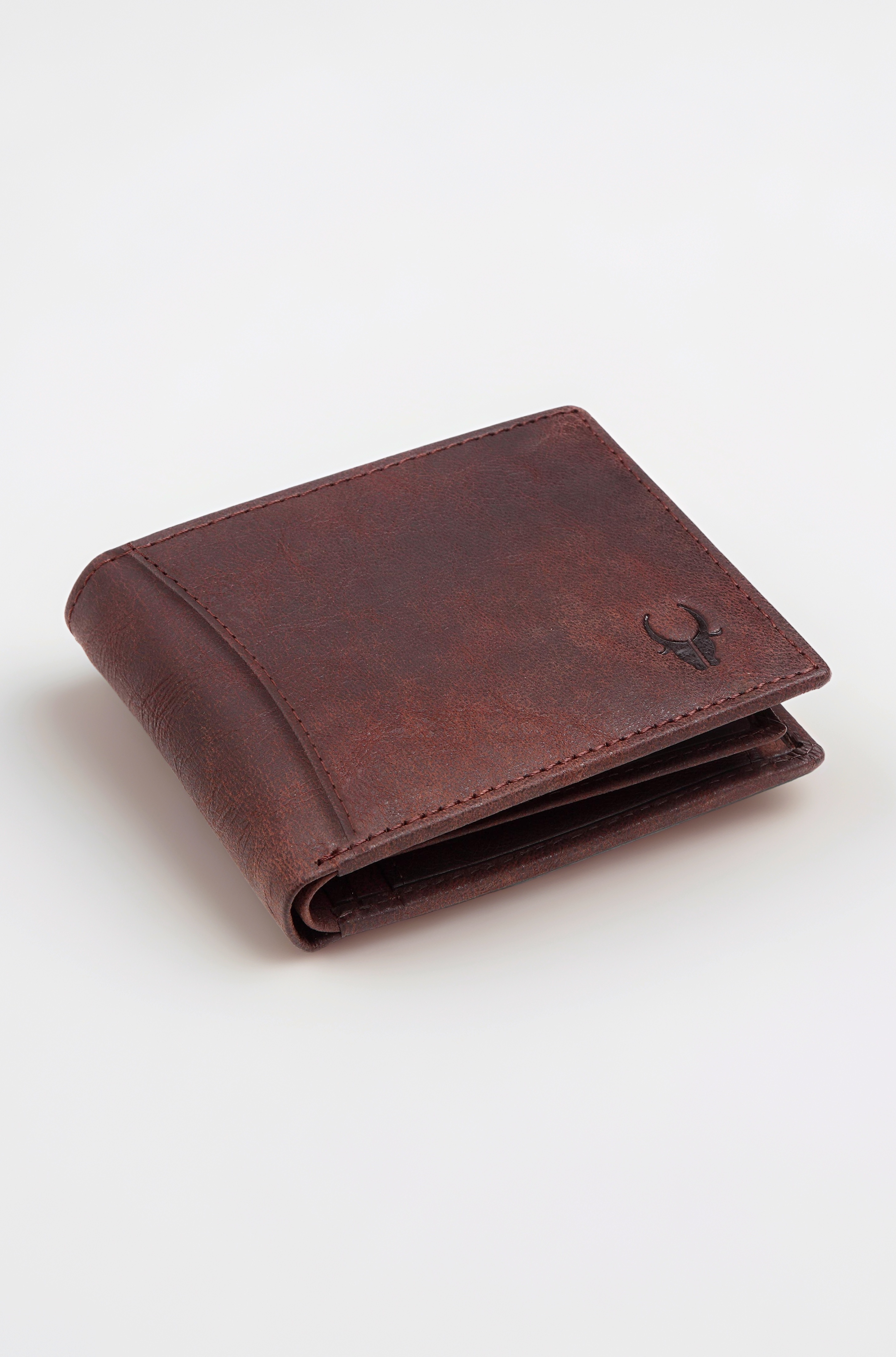 India Brown Leather Men's Wallet (WH1173)
