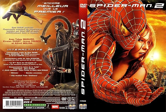 Av Dvd Case Inserts Slim Spider Man 2 Amazon Co Uk Stationery Office Supplies