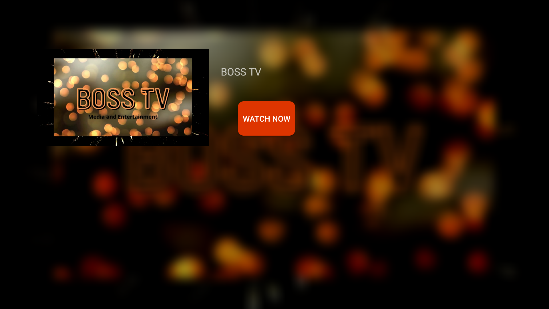 BOSS TV Media and Entertainment - App on Amazon Appstore