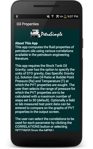 Oil PVT Properties
