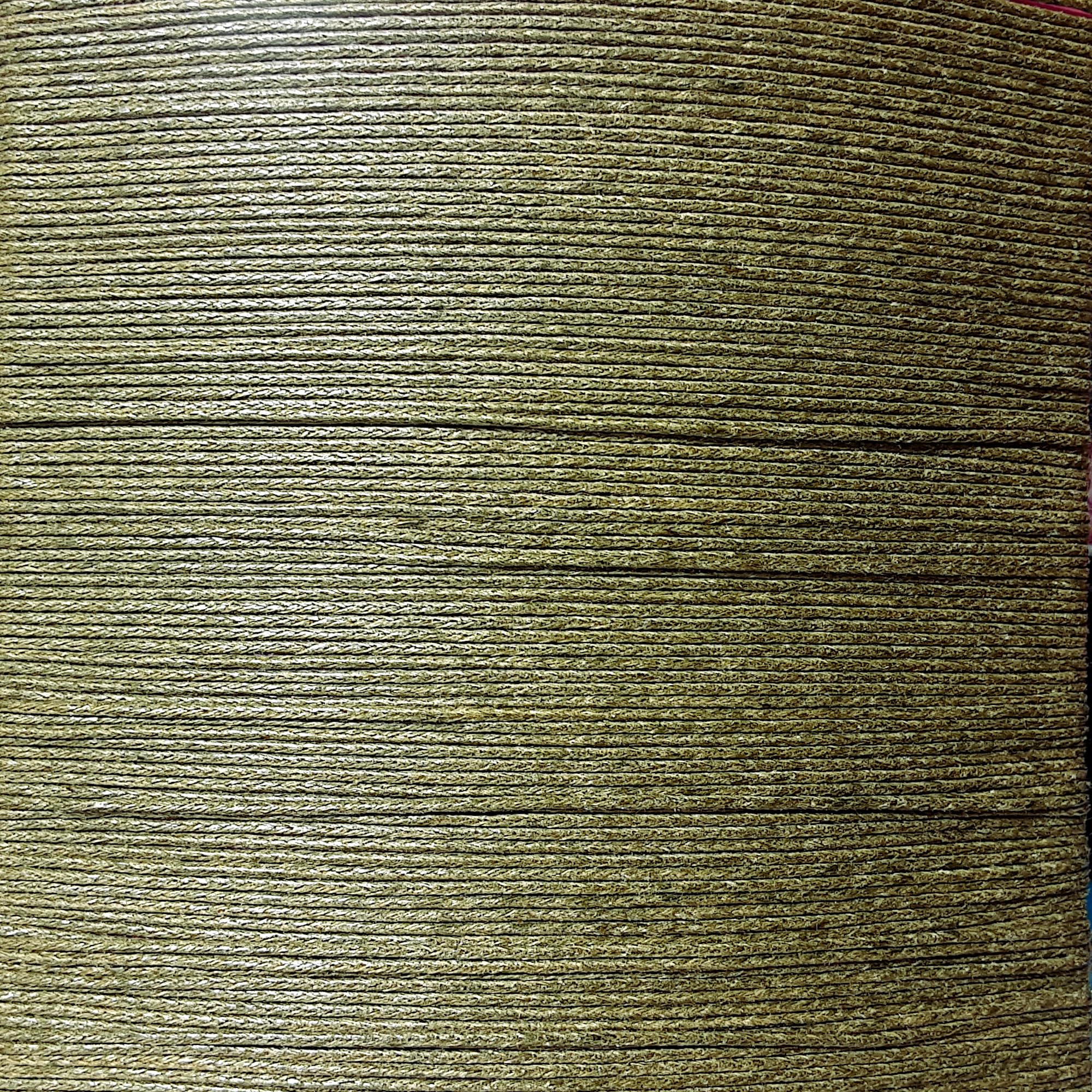Waxed Cotton Cord 1mm,10m Jewellery Making & Bracelet Necklace Craft (21. KHAKI GREEN)