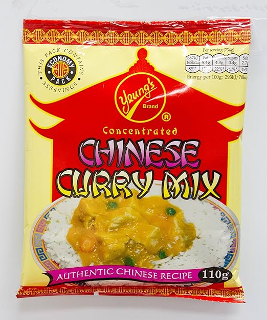 Yeungs Chinese Curry Sauce Mix (x1 110g Sachet) Amazon.co.uk Grocery