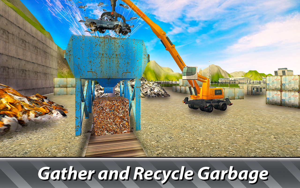 Garbage Yard Trucks try junkyard machines!Amazon.deAppstore for Android