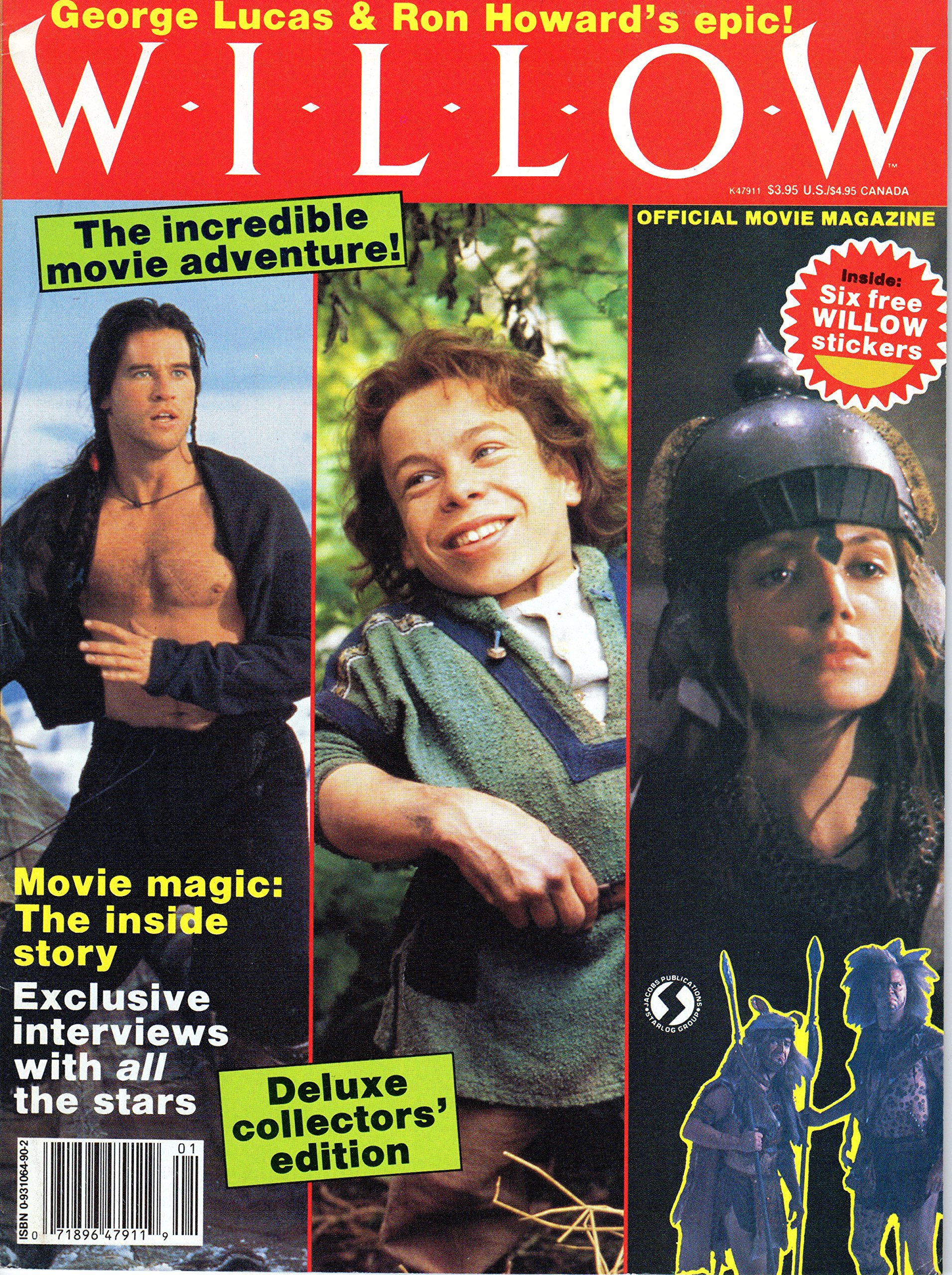 Cover of Willow: Official Movie Magazine
