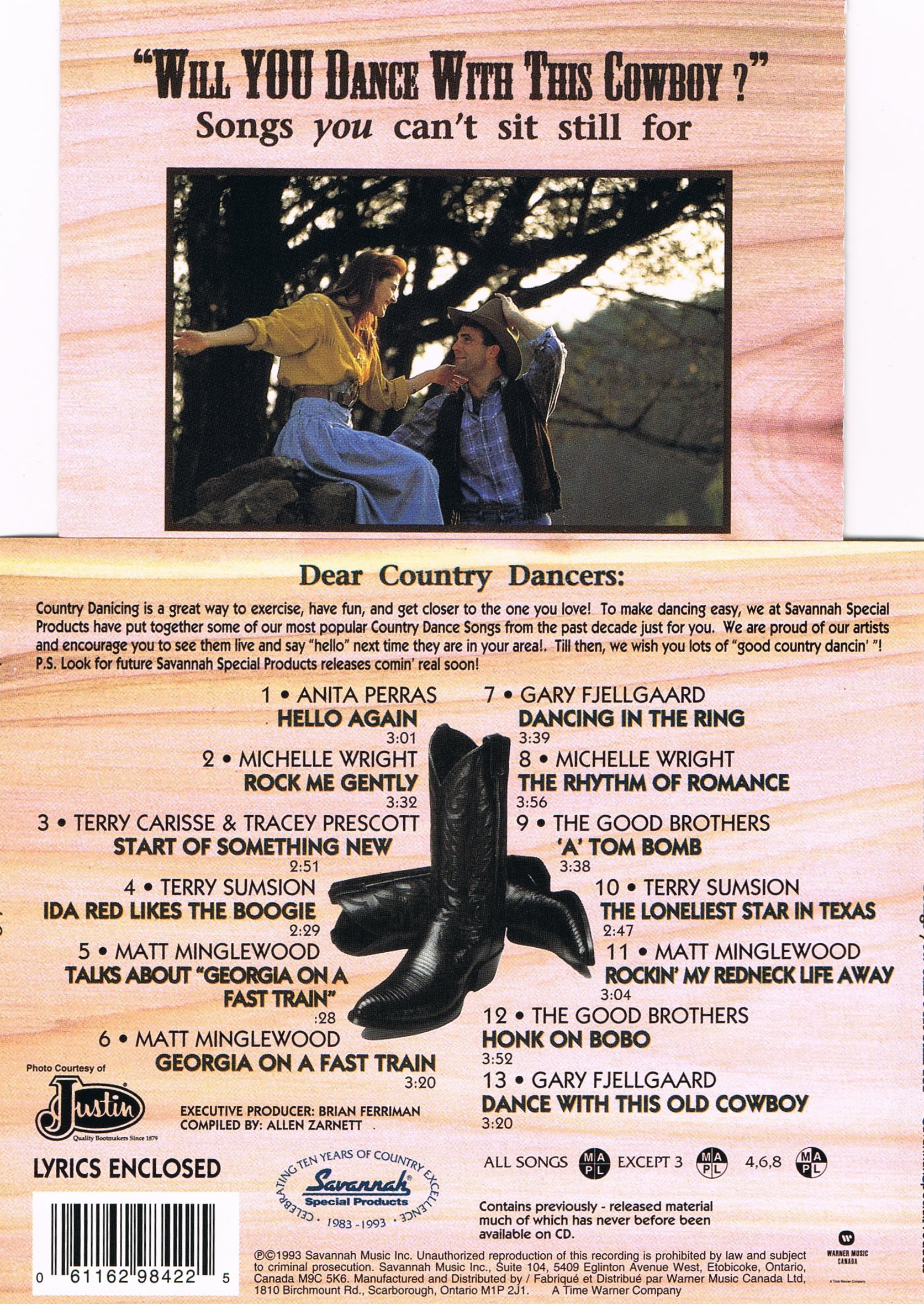Will You Dance? [Audio CD] Various and Anitas Perras, Michelle Wright, Matt Minglewood, Gary Fjellgaard, and MORE...