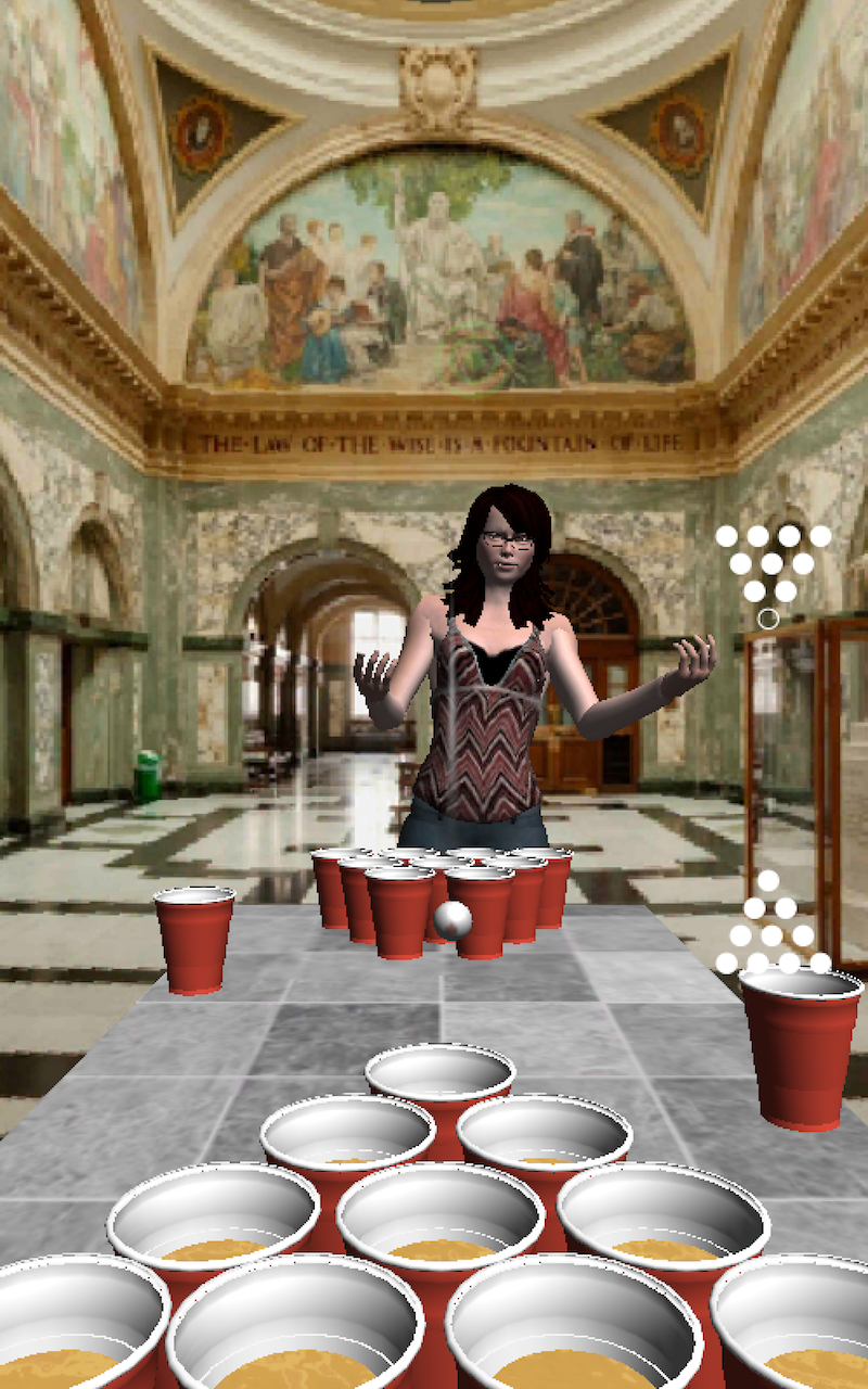 Virtual Beer Pong App on the Amazon Appstore