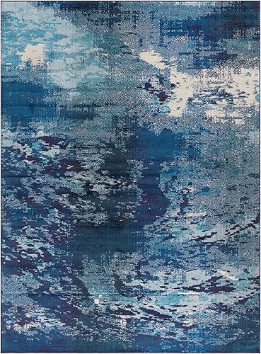 Miniatura 44 de SAFAVIEH Colección Madison - Alfombra decorativa de 4 x 6 pies, rojo y marfil, diseño moderno boho abstracto, no desprende pelusa y fácil de cuidar,