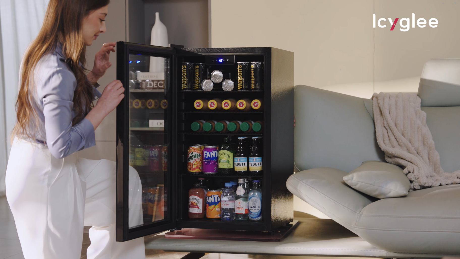 RU-♡ Amazon.com: EUHOMY 48 Can Beverage Refrigerator cooler-Mini