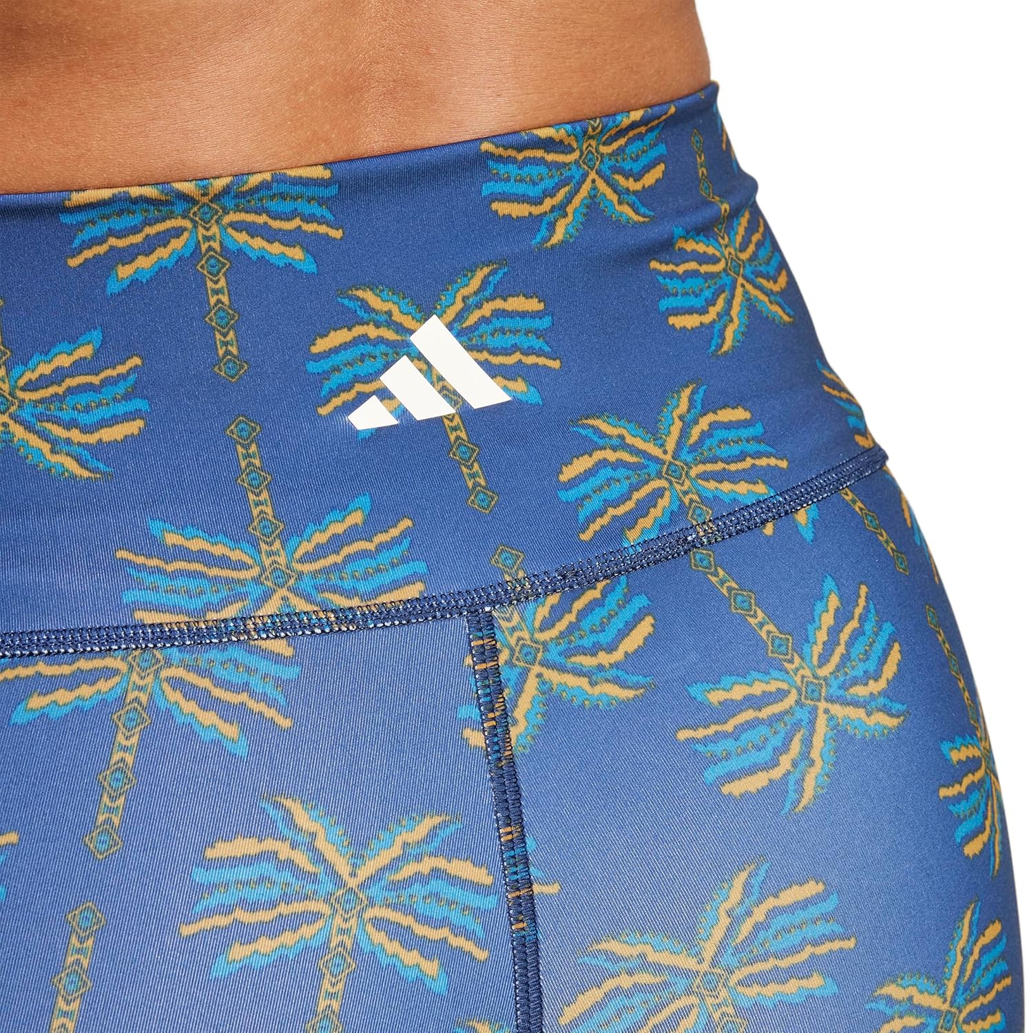 Adidas Womens Farm Rio 7/8 Training Leggings - Image 5