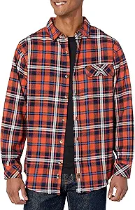 Legendary Whitetails Men's Buck Camp Flannel Plaid Shirt