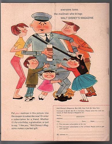 Miniatura 2 de Walt Disney's Magazine 61959-Zorro-Annette portrait cover-Tommy Kirk-VG