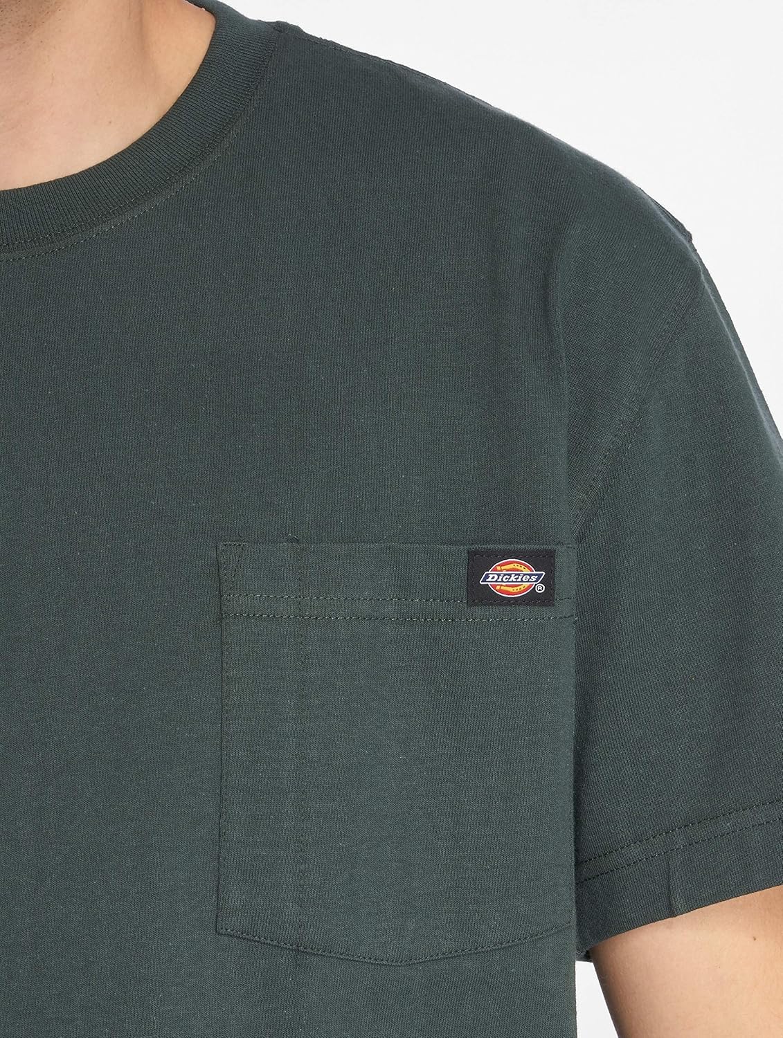 Dickies Men's Heavyweight Crew Neck Short Sleeve Tee - Picture 66 of 127