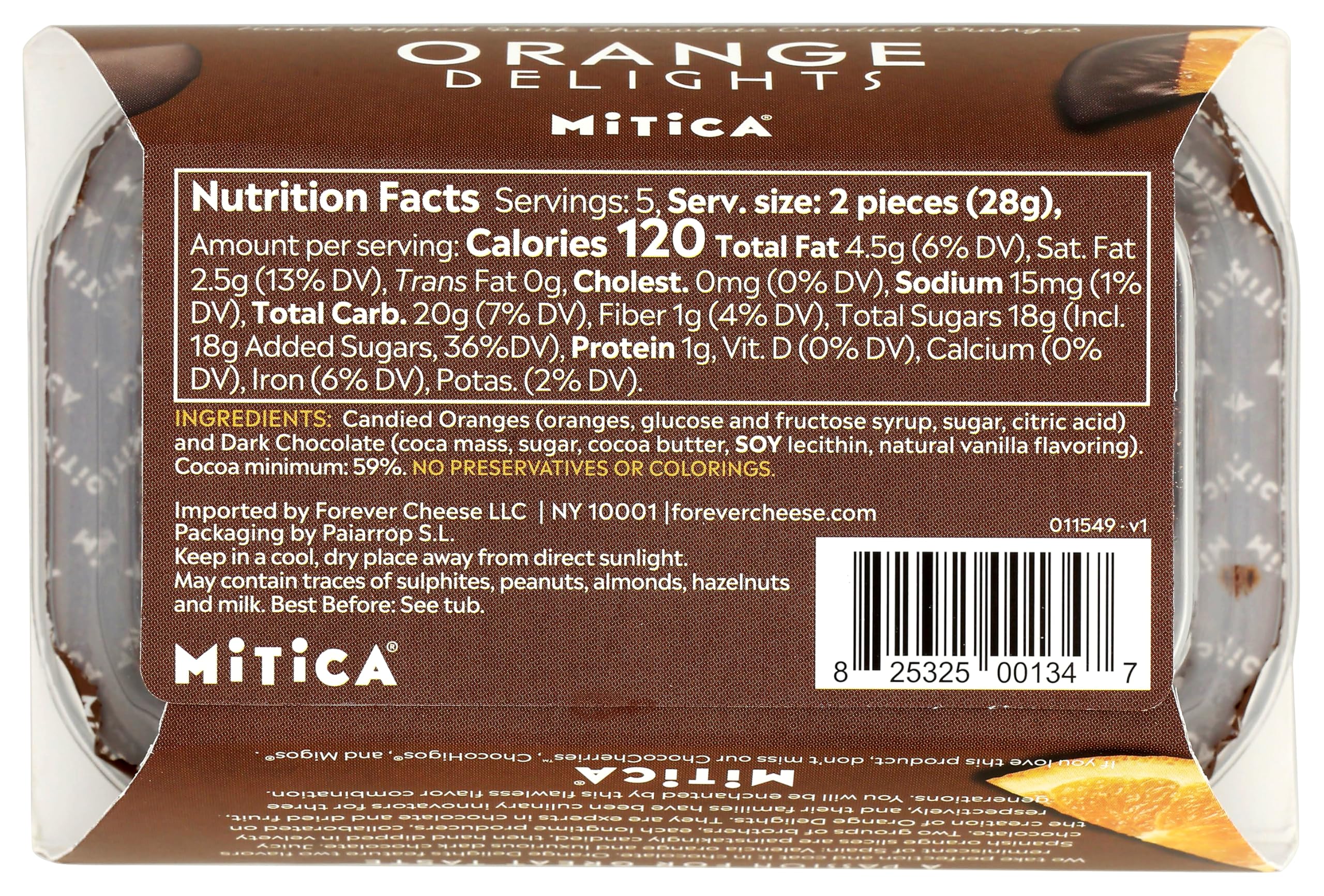 Mitica Chocolate Candied Oranges, 4.94 OZ | Grocery Pickup