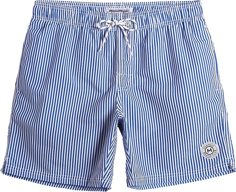 MaaMgic 2 en 1 Bañador con Forro de Compresión con Cremallera Hombre Shorts de Baño Shorts de Playa Traje de Baño para Natación Secado Rápido para Vacaciones