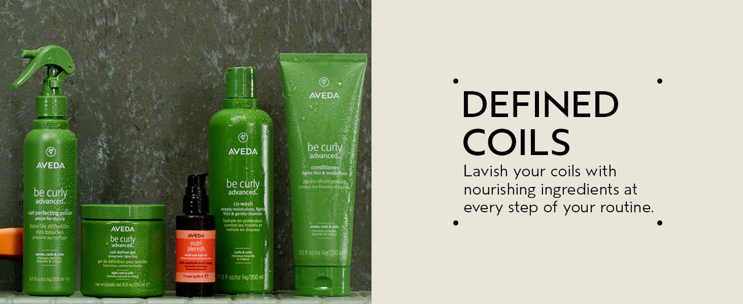 Aveda Be Curly Advanced Conditioner | Adds Moisture and Definition to Curly, Coily, Wavy Hair |Detangles and Fights Frizz | Silicone Free | 97% Naturally Derived*