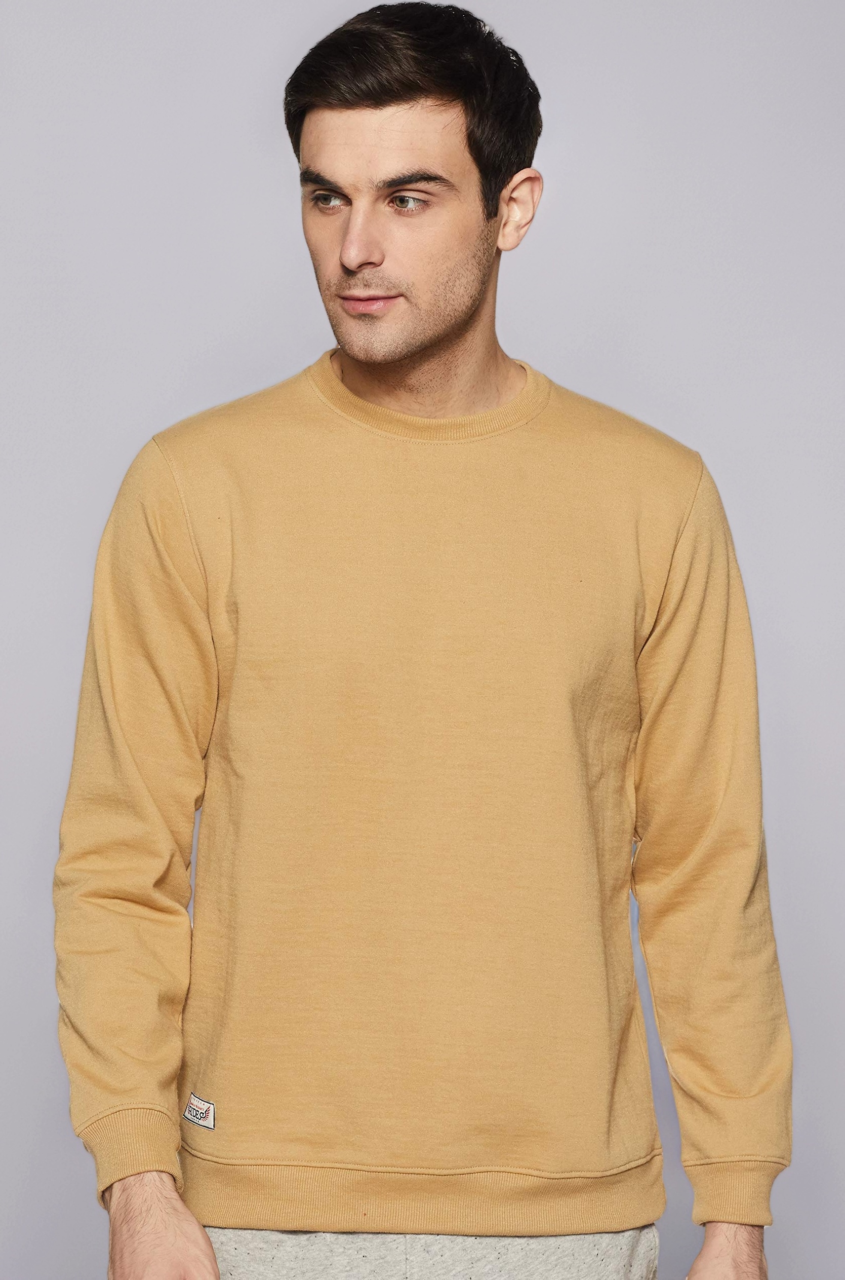 Men's Fleece Round Neck Sweatshirt