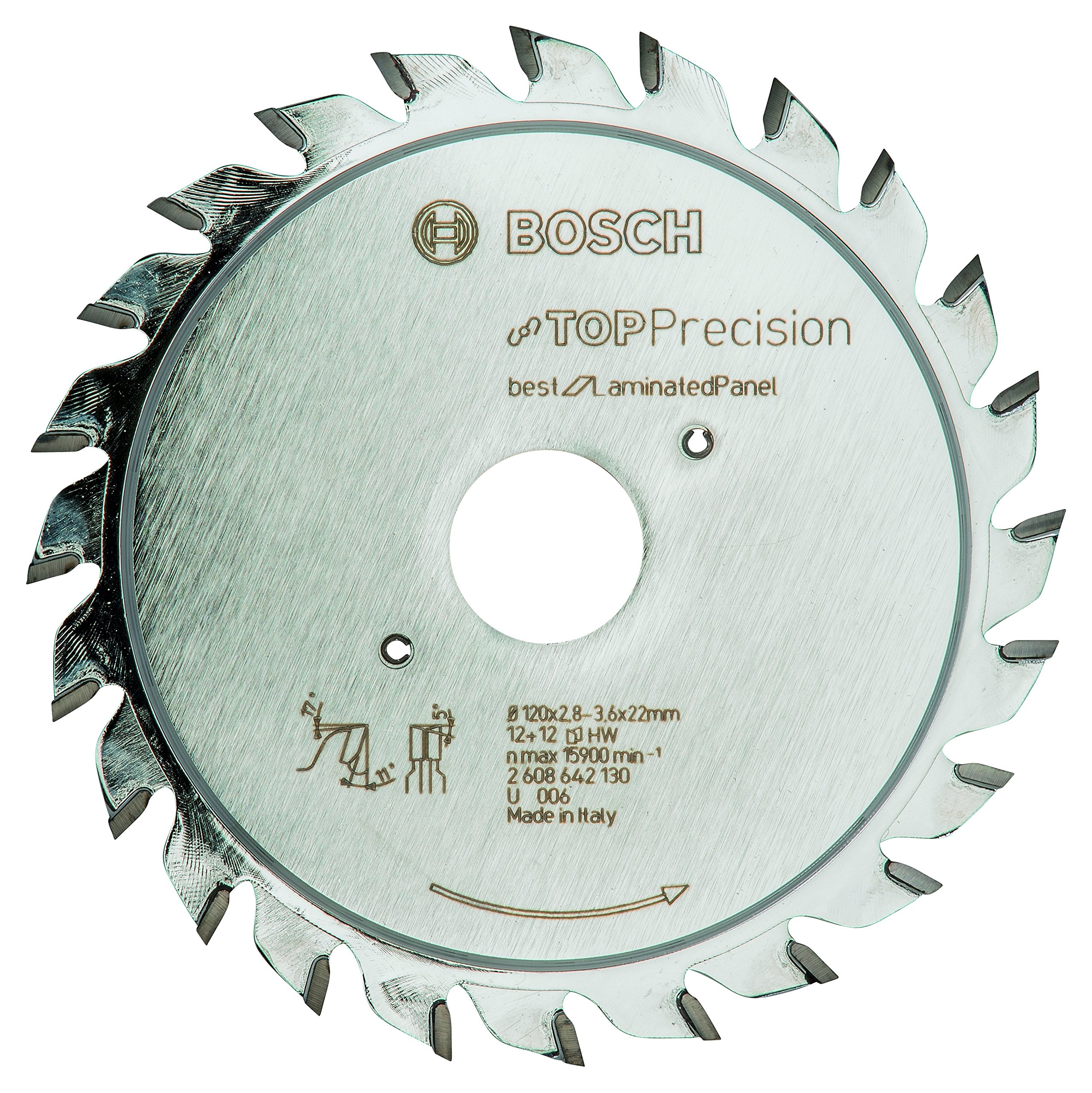 Bosch Professional Vorritzblatt Top Precision Best für Laminated 