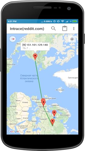 Intrace: Visual Traceroute
