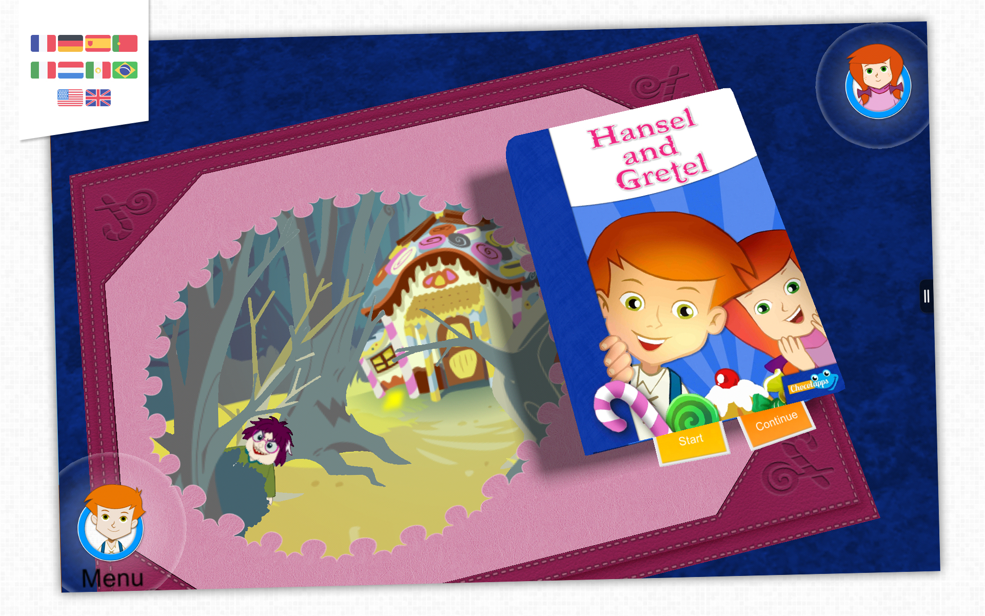 Hansel and Gretel - Interactive book for kids - App on Amazon Appstore