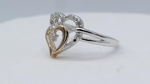 Big Heart ring 13号　【美品】 Amazon.com: Dazzlingrock Collection 0.13 Carat (Cttw