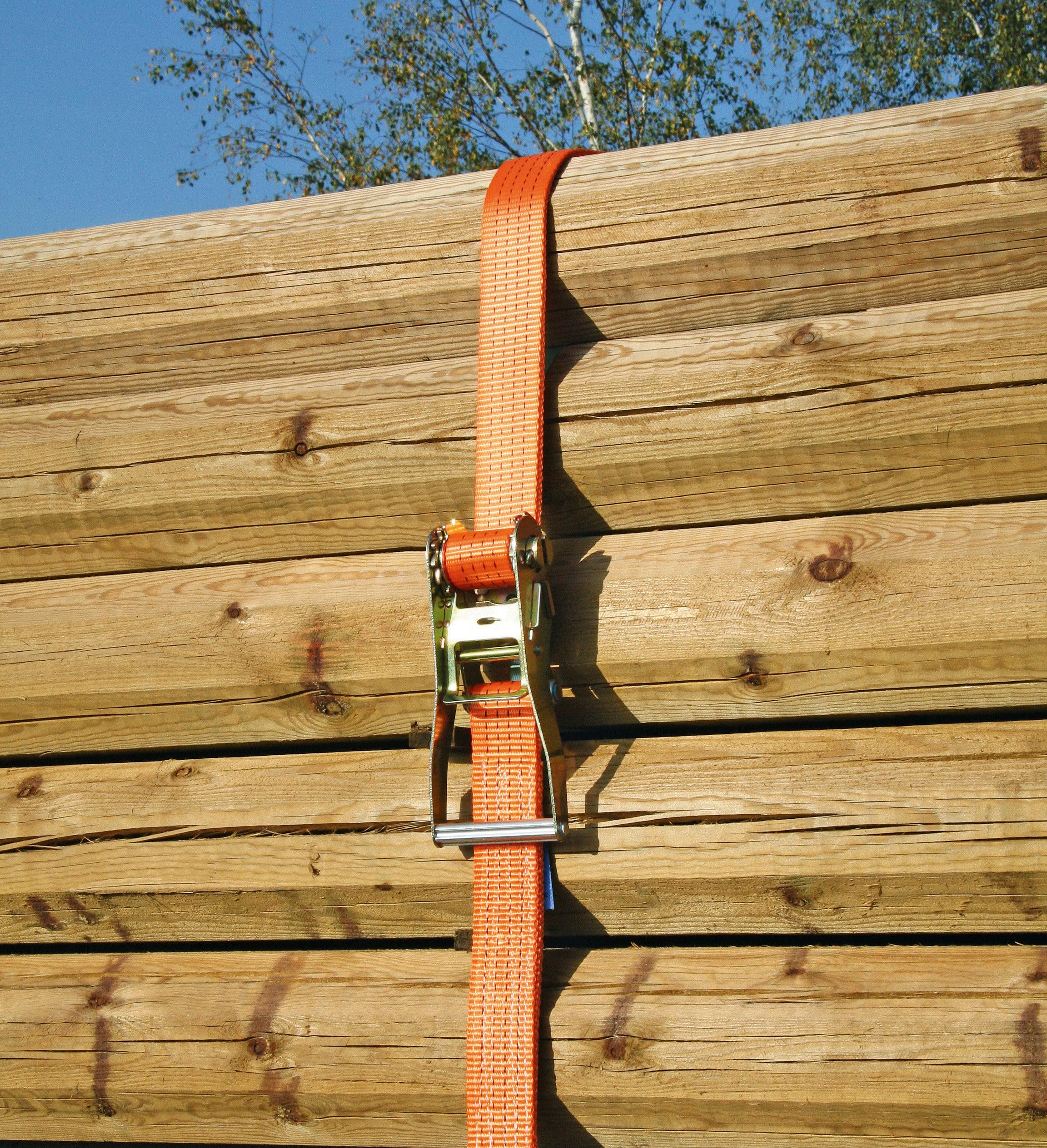 Kerbl Correa de Amarre 50 mm x 6 m 2000-4000 kg Naranja