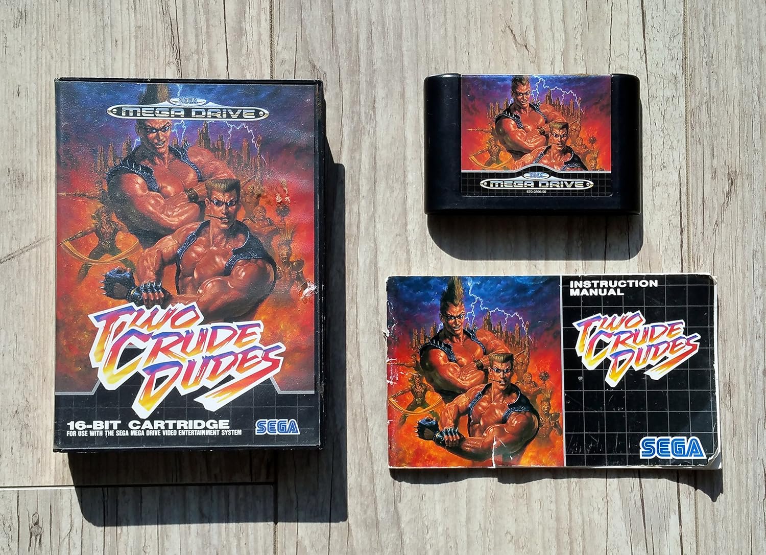 Ficha Técnica de Two Crude Dudes para Sega Mega Drive - Genesis | Museo