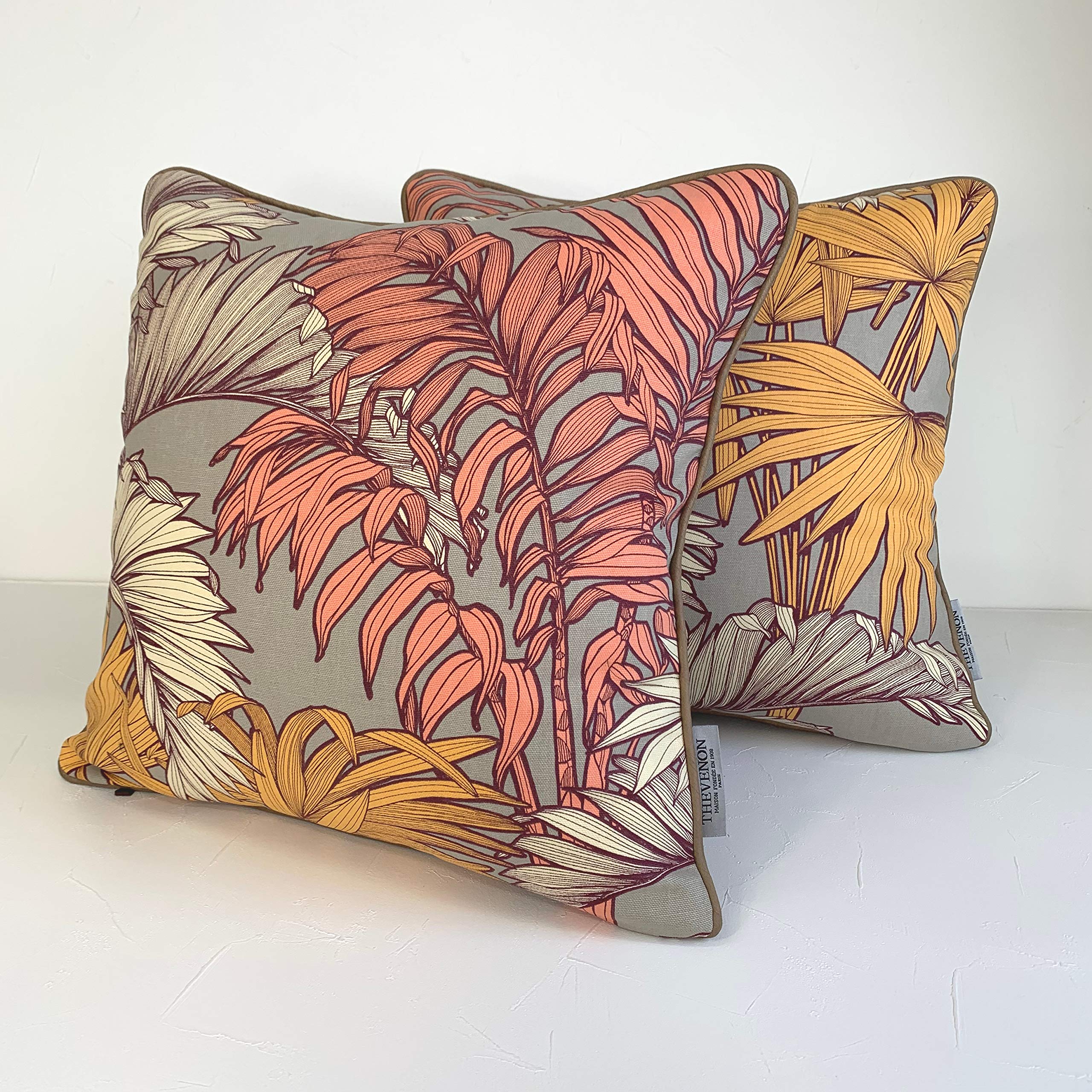 Amazon.co.jp: Out Style Cushion Cover French Fabric Direct Import