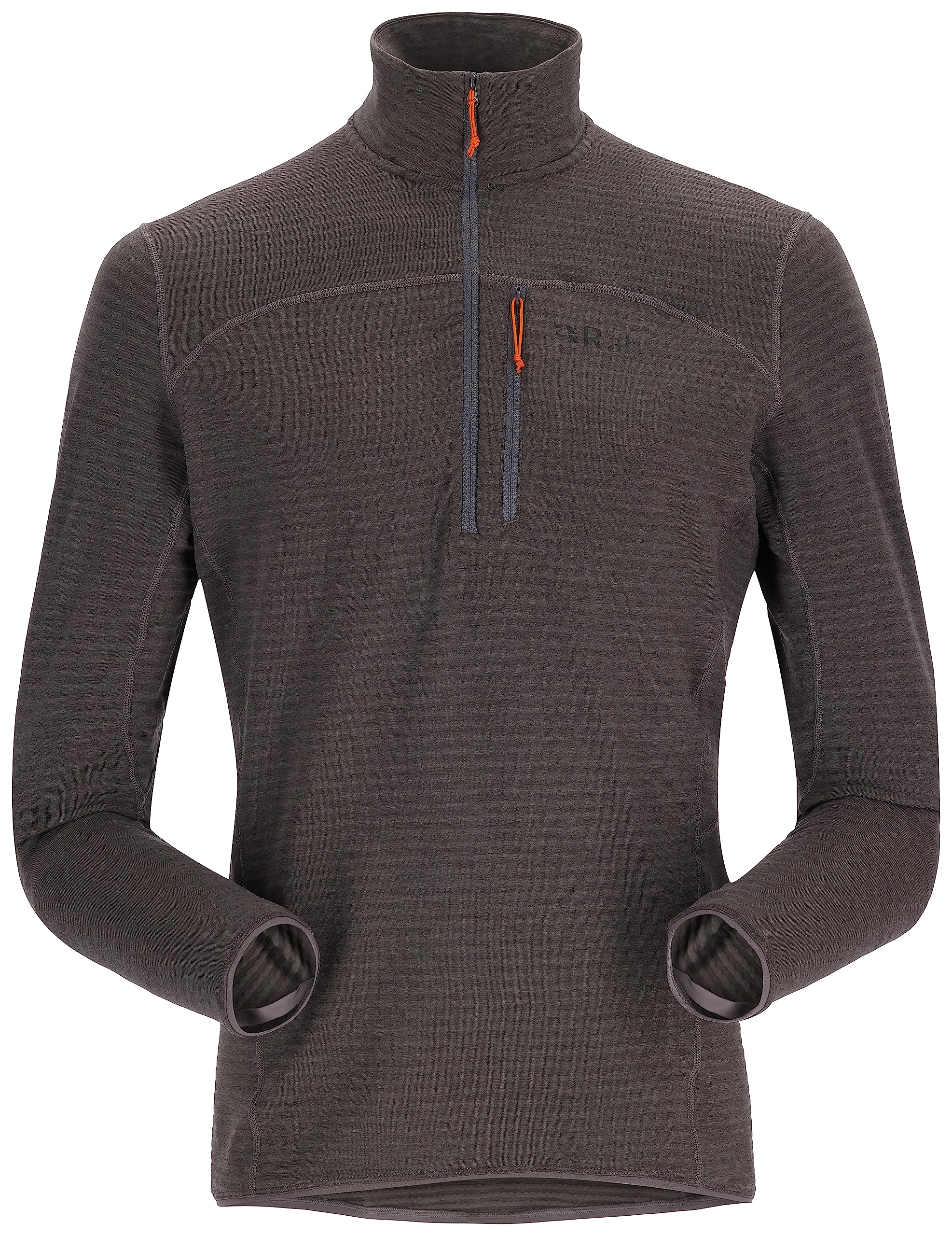 Rab Men's Graphene ’S Ascendor Light Pull-On Half-Zip Fleece For Climbing, Skiing, & Mountaineering - Small