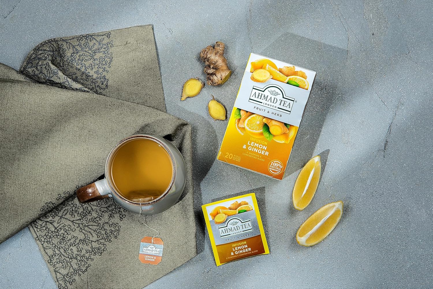 Lemon & Ginger Herbal Tea