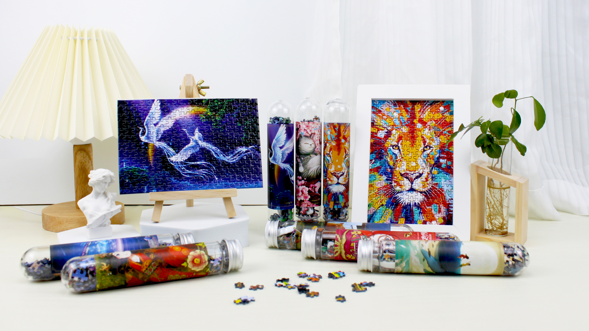 Amazon.com: Mini Jigsaw Puzzles for Adults ( 8 Packs ) 234PCS