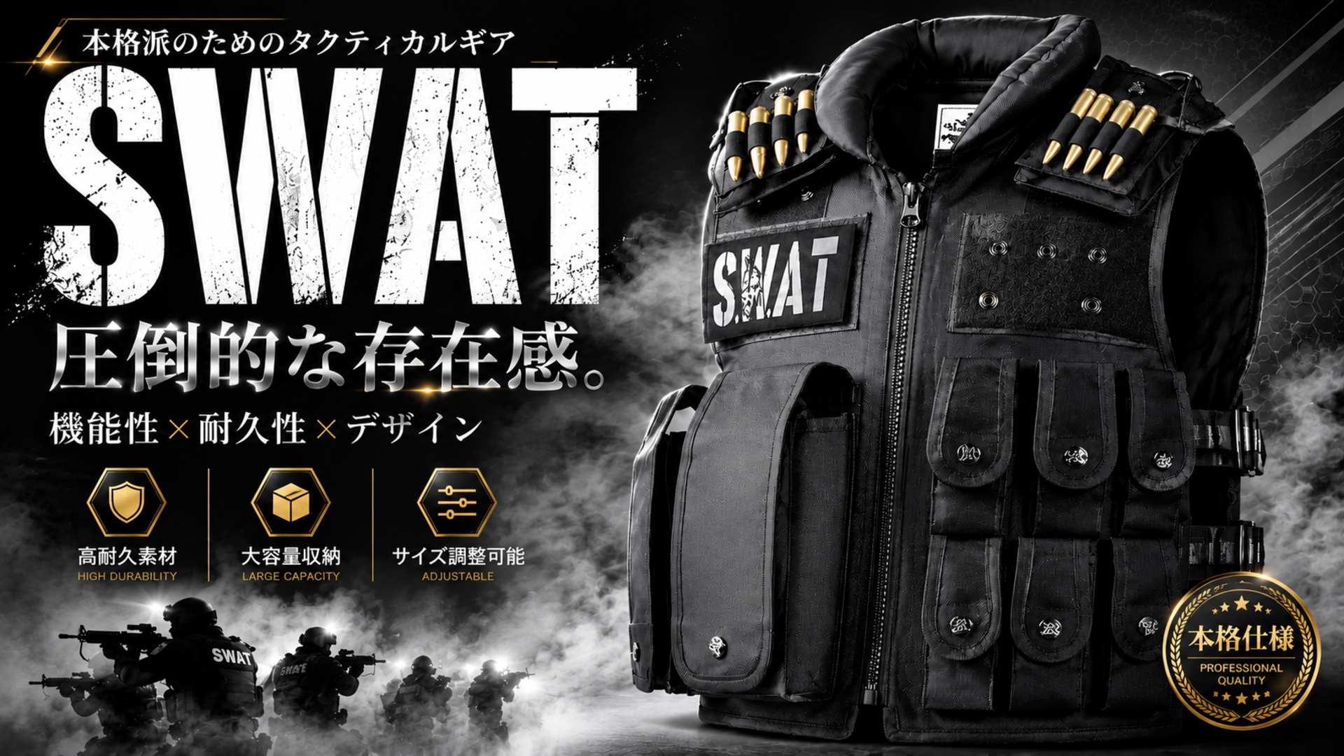 Amazon | Catsobat SWATベスト タクティカルベスト SWAT サバゲー