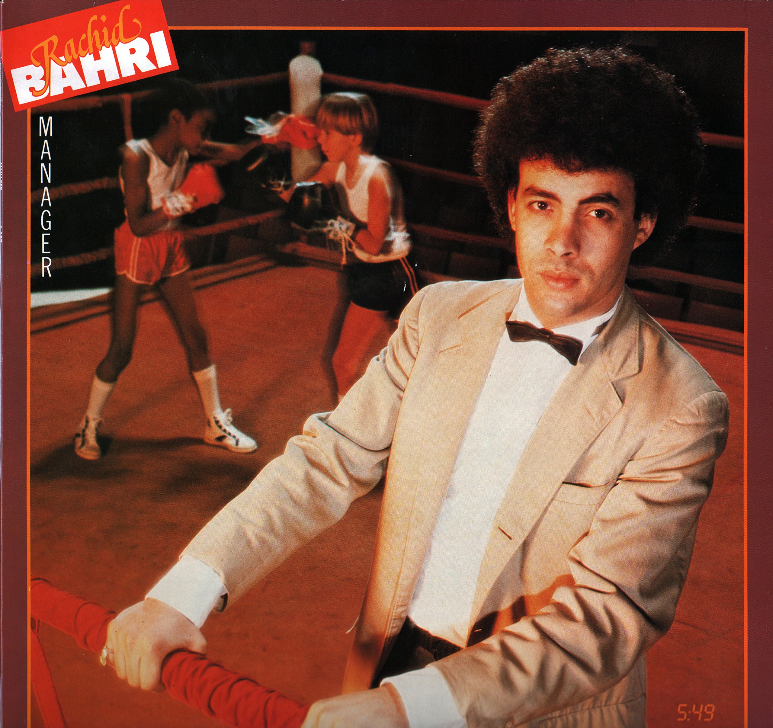 Rachid Bahri - Manager (Vinyle, 33 tours LP 12" - Milan/S.P.I./RCA/MTB/INELCO/Agone Organisation A197, 1983) Ailleurs - Manager - J'veux pas grandir - Le temps de t'aimer - Time of Love (Instrumental) - Coeur orphelin - La nuit est longue - Si je meurs avant vous - Comme personne - Ce n'est qu'un enfant - Ne vous arrêtez pas chez moi