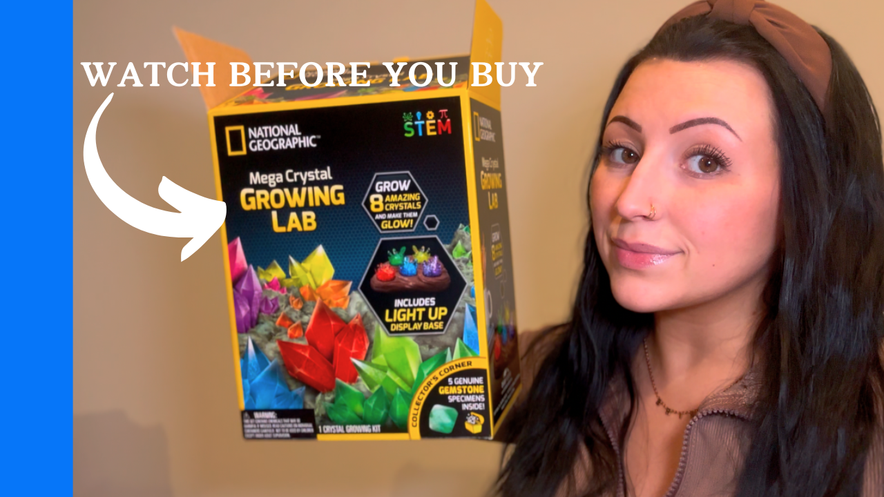 Watch Honest review of crystal growing lab on Amazon Live