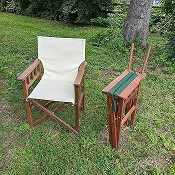 未開封 Byer of Maine PANGEAN COLLECTION BYER OF MAINE Pangean Campaign Chair, Portable Hardwood