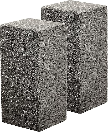 Miniatura 7 de Ladrillo de limpieza de parrilla no tóxico de grado restaurante, 1 paquete. Ladrillos de piedra pómez reutilizables antiarañazos para ahumadores,