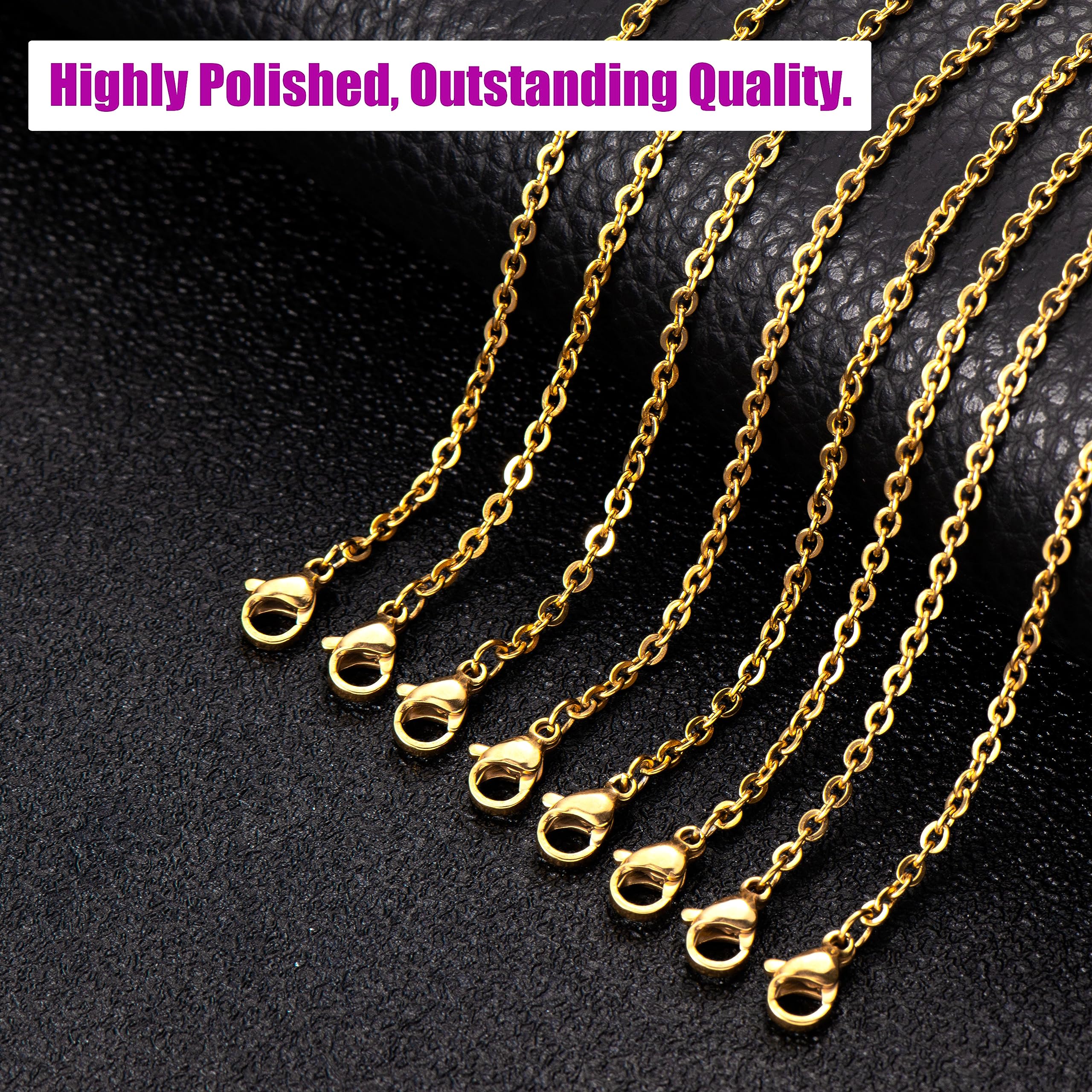 Chaîne En Acier Inoxydable Longs Maillons Or - Bijoux Hommes/Colliers - Colsha Avenue