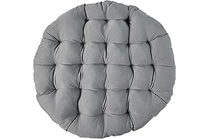 Blazing Needles Twill Papasan Cushion for Outdoor Lounge Comfort