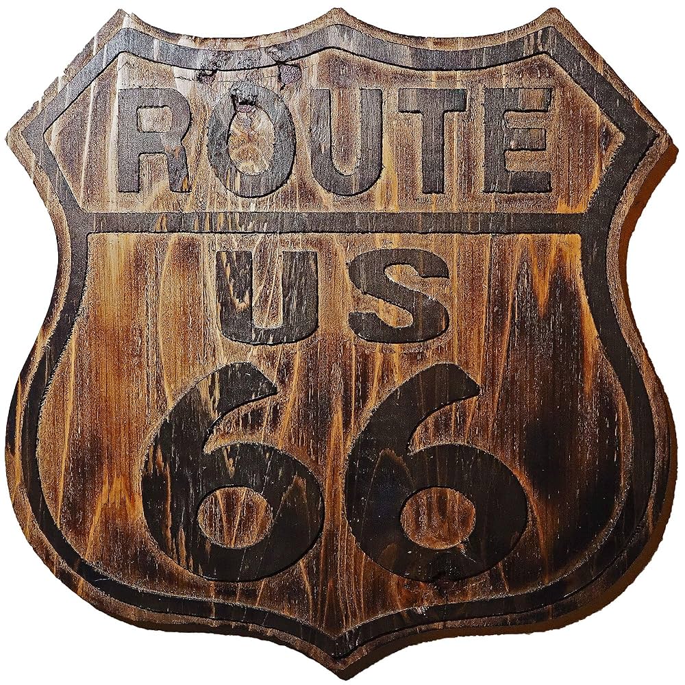 ROUTE66 サインプレート 木製 看板 ルート66 アメリカ 雑貨 楽天市場】ルート66 ロードサイン木製看板 アメリカン雑貨