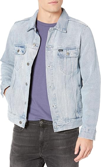 RVCA mens Daggers Denim Jacket, Raw 