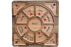 Tripoli Board Game: Michigan Rummy | NTT Tripoli Game Board | Made in the USA