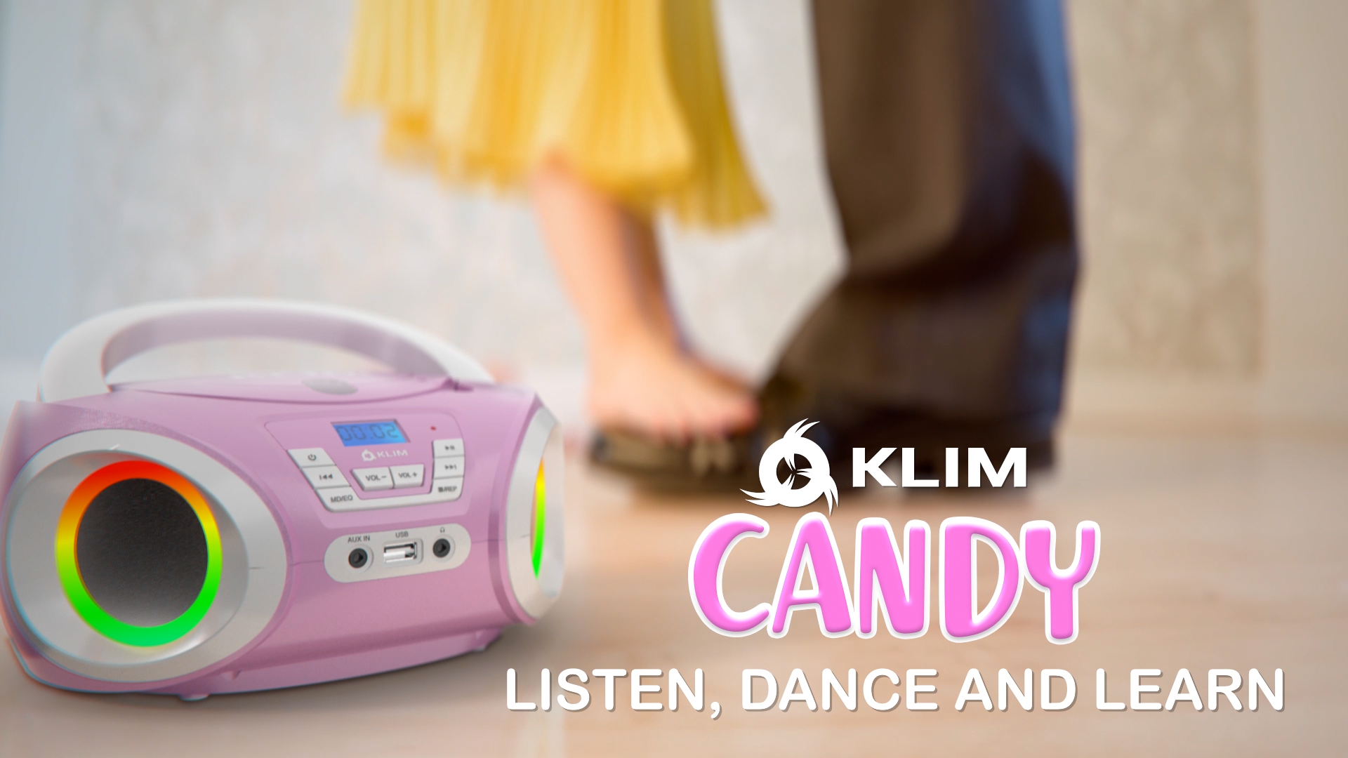 Amazon.com: Klim Candy Kids CD Player for Children - FM Radio