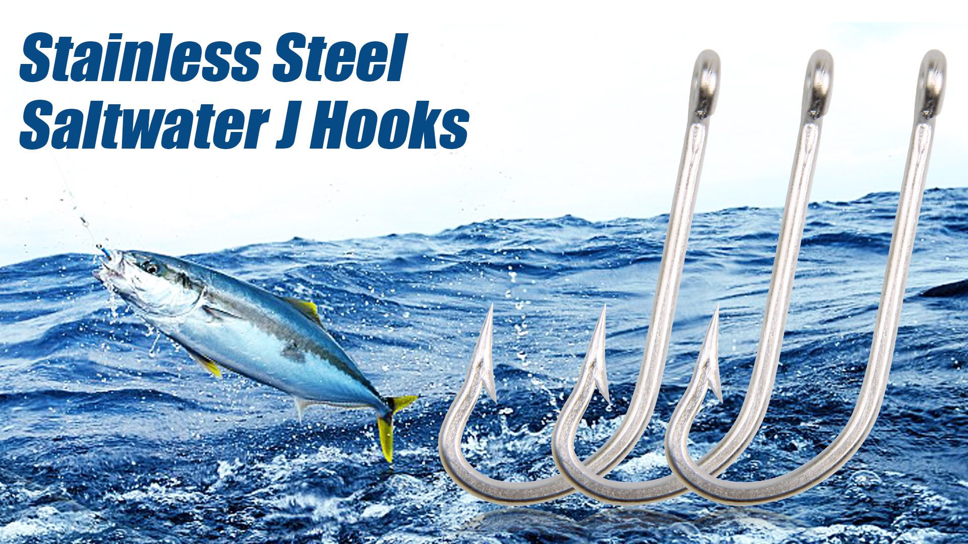 Stainless Steel Saltwater Fishing Hooks