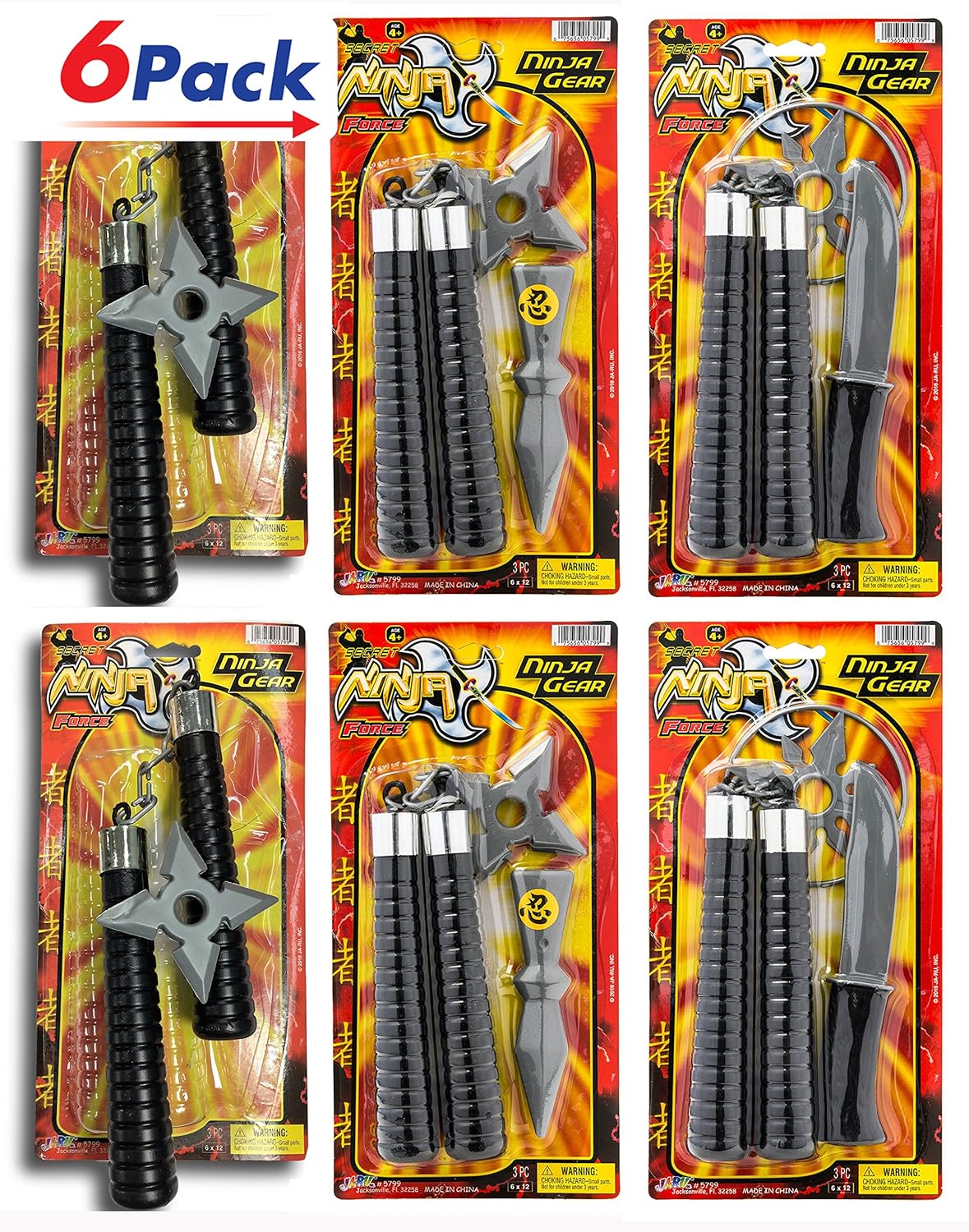 Buy Nunchucks Ninja Force Gear by 2Chill. Nun Chucks Martial Arts. 7599