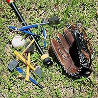 Vista 7 de Tapones de base, tapones de base de anclaje, base de enchufe de anclaje de béisbol, incluye: 4 bases, 8 borlas intercambiables.