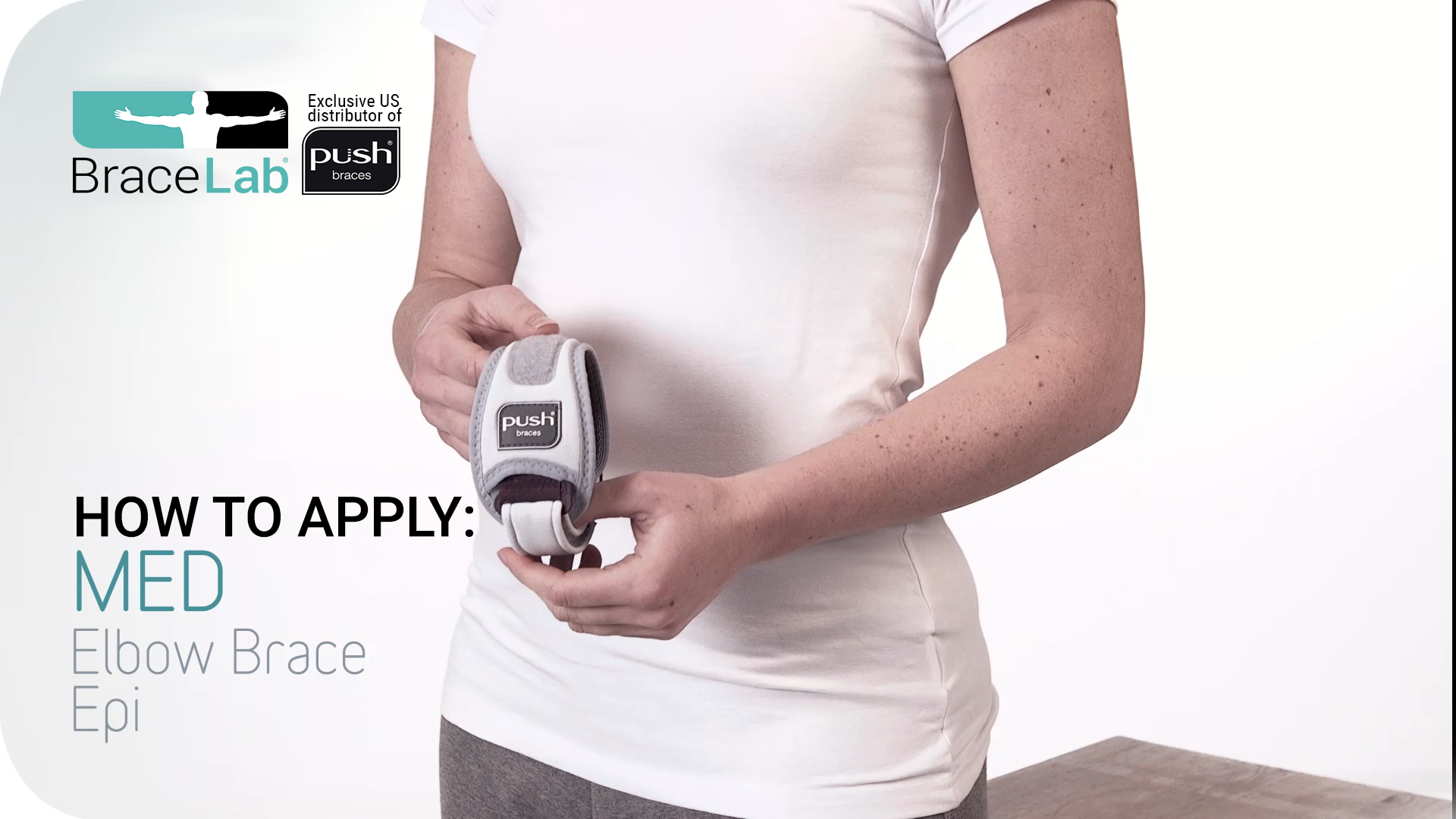 Amazon.com: PUSH med Elbow Brace Epi for Elbow Pain. Pain