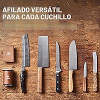 Vista 6 de El Original Afilador de Cuchillos Rodante Tumbler™ - Afilar Cuchillos Facilitado - Herramienta de Afilar Cuchillos para Cocina, Exteriores