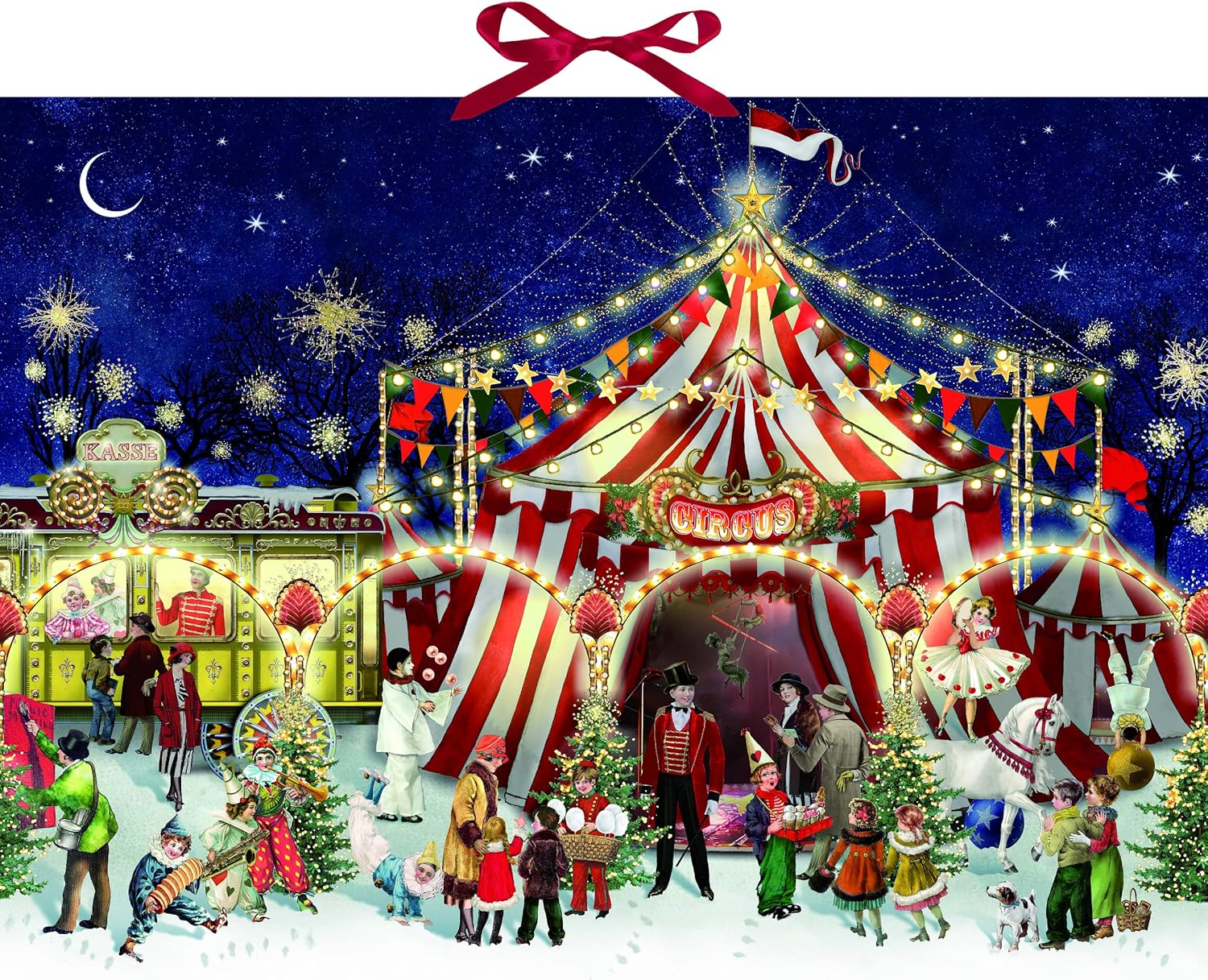 Coppenwrath Circus at Christmas Coppenrath Advent Calendar Design by