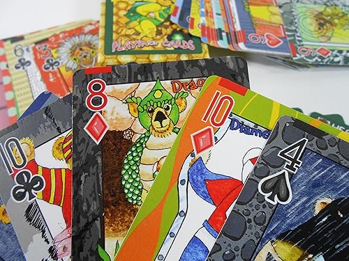 Miniatura 6 de NEWTROPOLIS & The Fantastic Fur Playing Cards - Edición limitada de 1152 mazos de Peter Wood