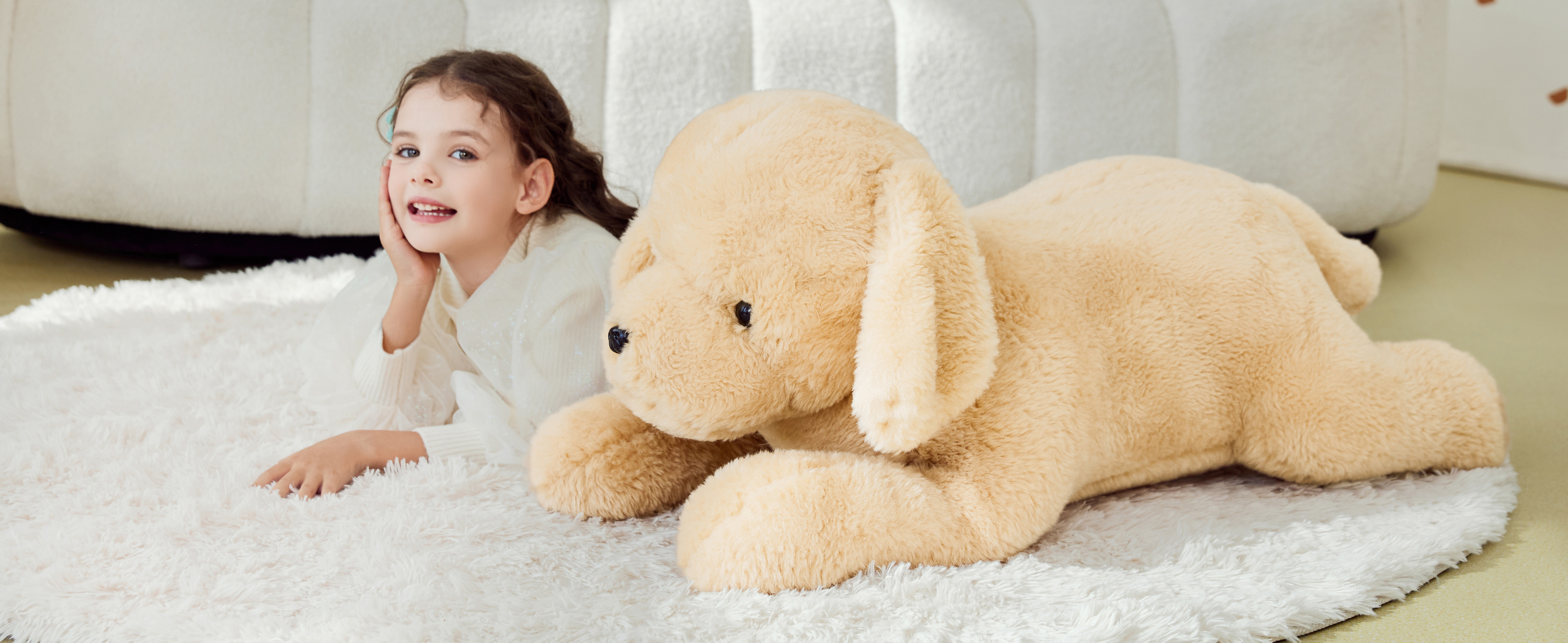 Amazon.com: IKASA Giant Dog Labrador Stuffed Animal Plush Toy